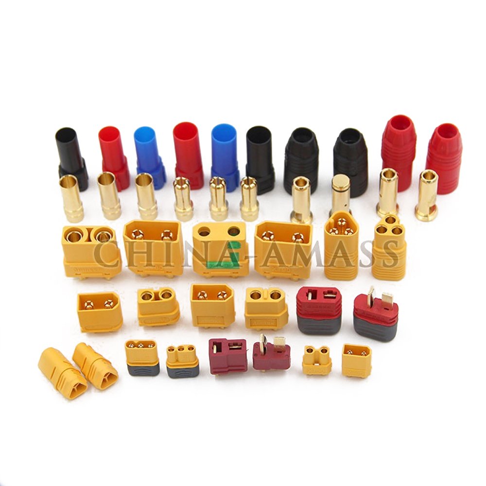 Amass XT30 XT60 XT90 XT90H MR30 MR60 XT60PW XT90PW XT30PW AS150 XT150 MR30PB MT30 MT60 RC Parts Toy Car Plane Connector Plug