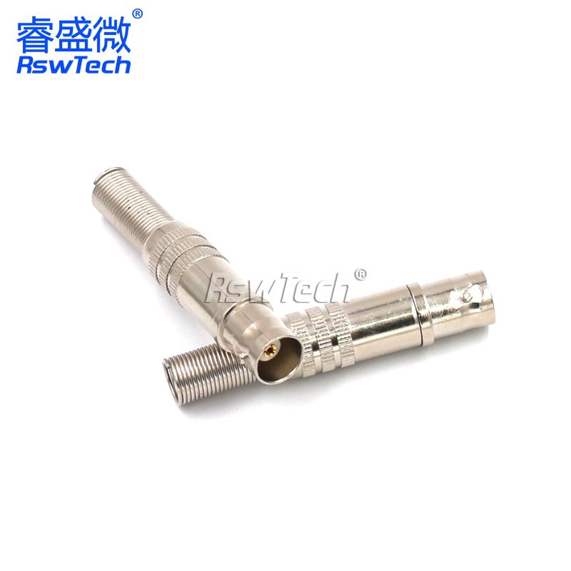 BNC-K-5 75-5 female head without soldering with spring shenzhen e single re connectors rg6 cable