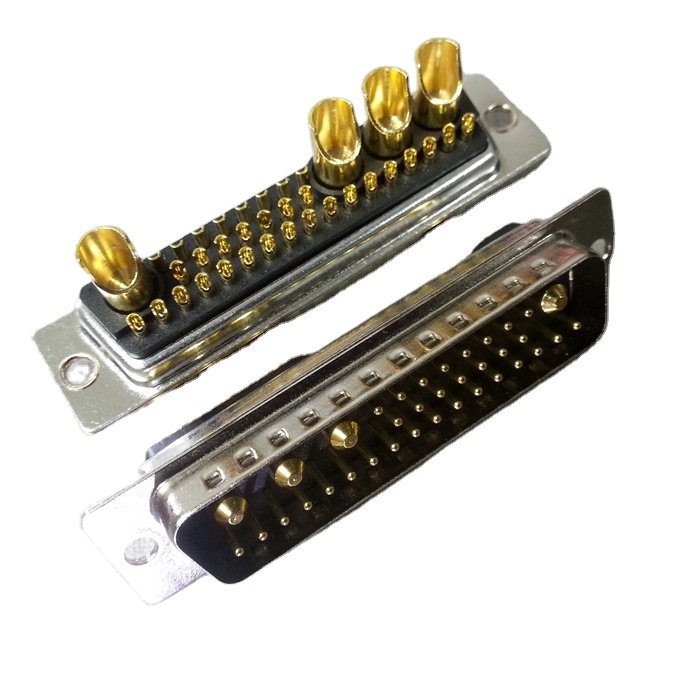 Wholesale Gold Plated High Current DB D Sub 36W4 Male Solder Connector