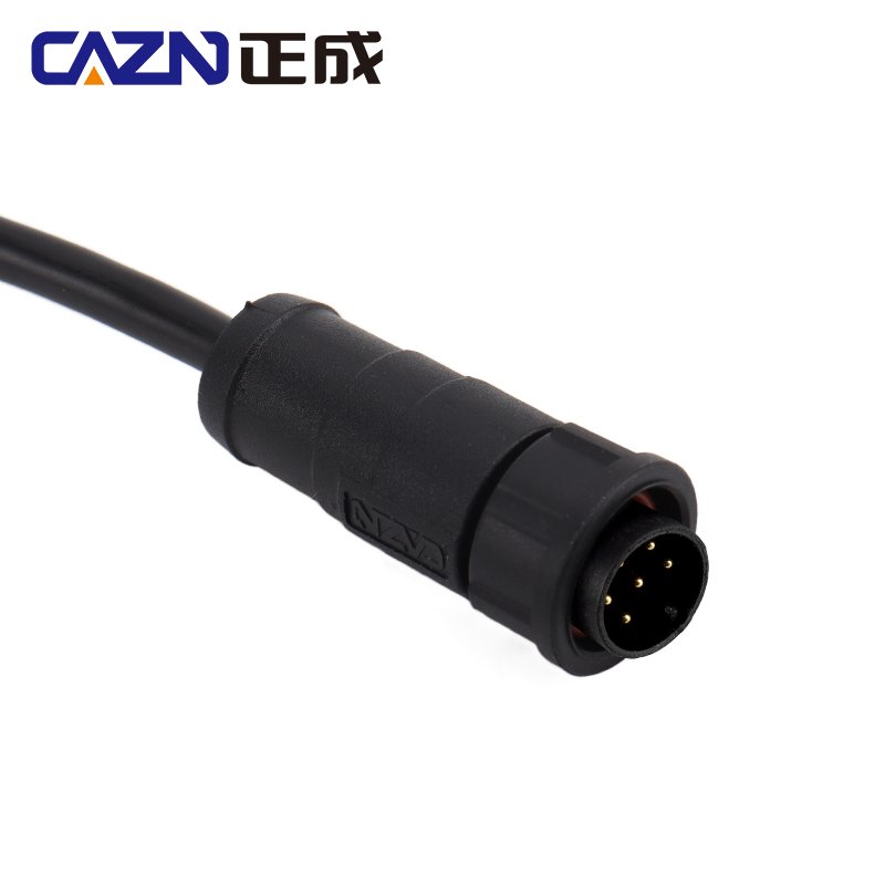 IP67 IP68 E10 Straight Male Female Overmolded Plug Bayonet-Type 2-12 Pin 5/8"-27UNS U.S. Standard Screw PVC PUR Industry Cable