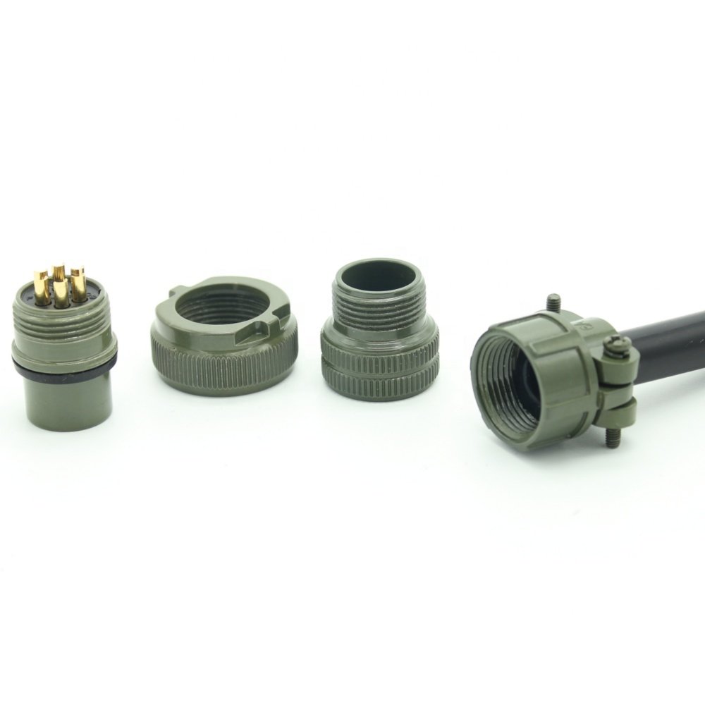 MS3106A 16S-10P 3-Pin Waterproof Wire Connector Gold Plating IP68 Electrical Cable Connector Aviation plug