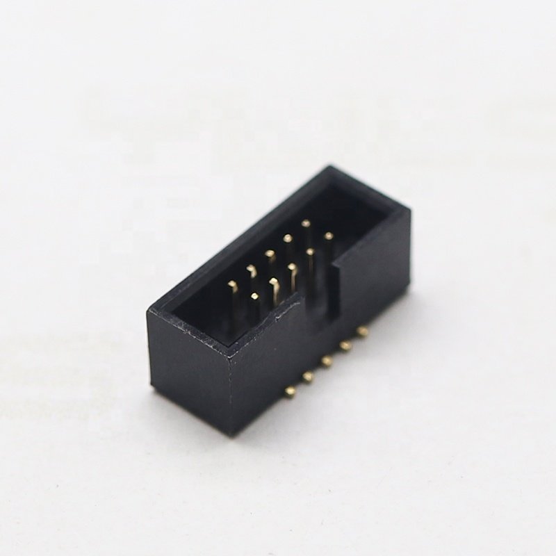 Factory connector Ejector header 2.0MM 2.54Mm Pitch 2*5p 10p 2*6p 12p box Female smt smd type pin automotive connector