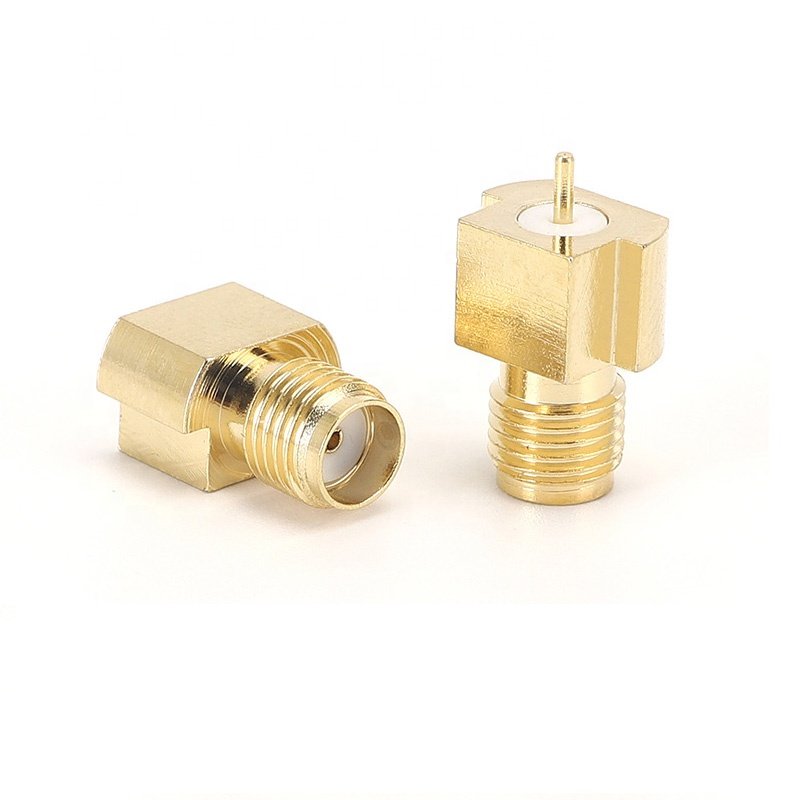 Wholesale Golden RFID SMA-KE Plug screw terminal block SMA Female PCB Connector