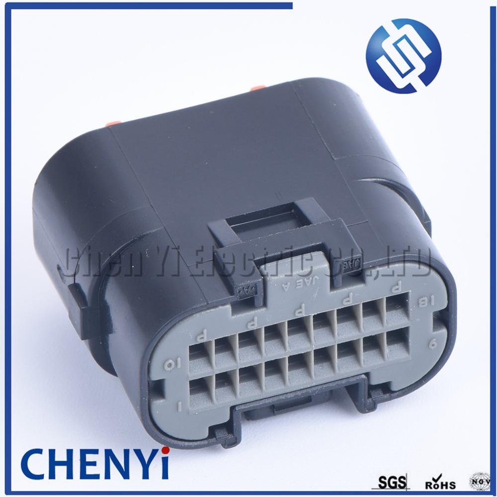 18 pin PCB curved pin waterproof Automotive Connector Ignition Harness ECU plug Parts MX23A18NF1 MX23A18NF1