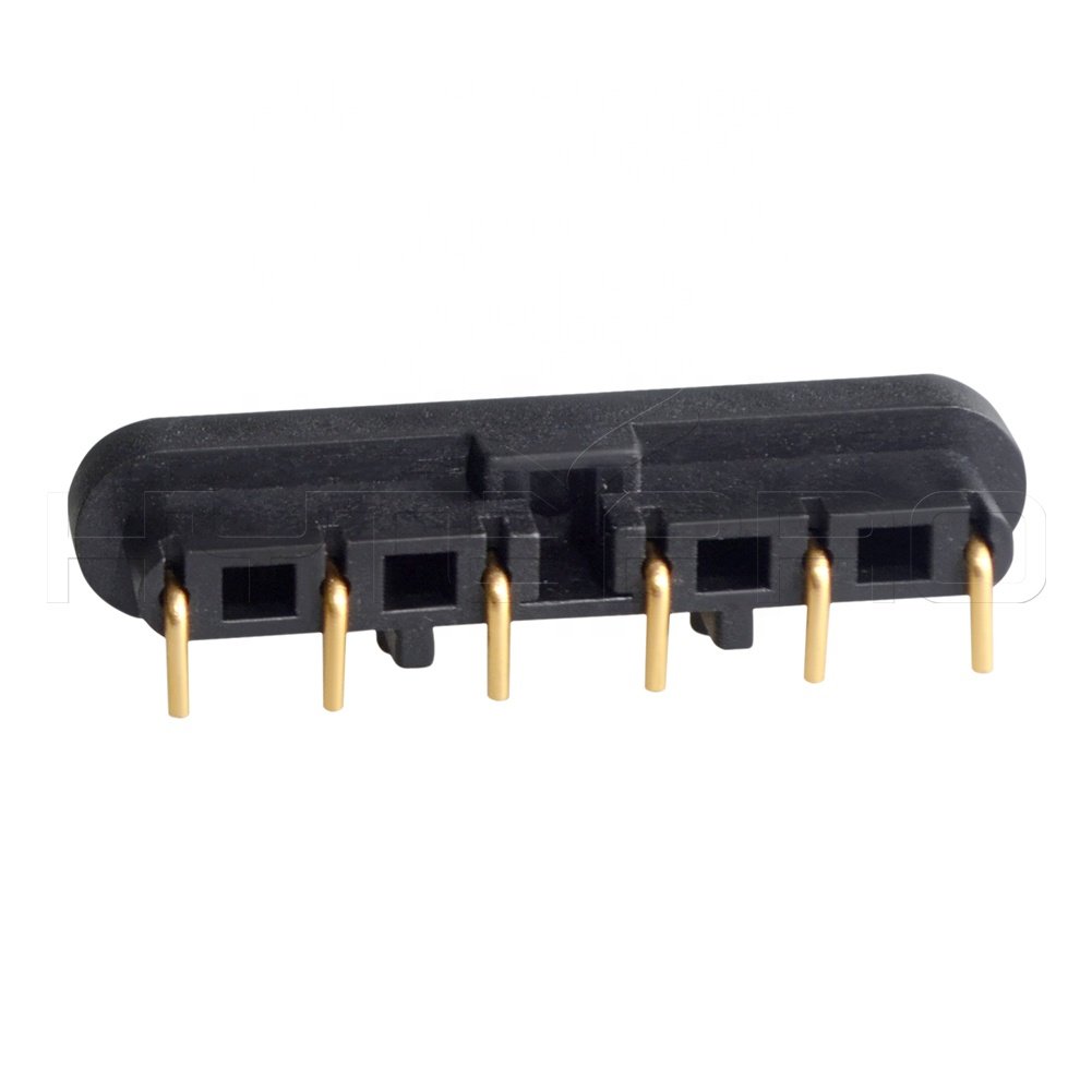 HytePro 2mm 4mm pitch pin connector,standard pogo pin connector 6pins