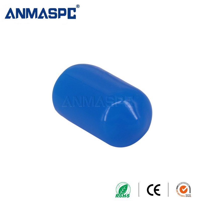 Color PVC Soft Thread Dustproof End Cap with Insulated Rubber Bolt Protectors Microduct Connector Accessories Vinyl Soft PVC