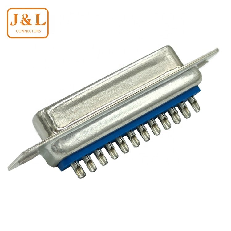 Factory Solder Type Female D-SUB Connector DB 23 Pins Dual Row Straight Adapter Connector
