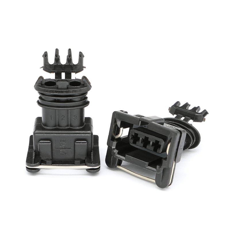 3Pin 282191-1 AMP Automotive Waterproof Connector 2.8mm Female Cable Connectors Fuel Spray Nozzle Plug EV1 Ignition Coil