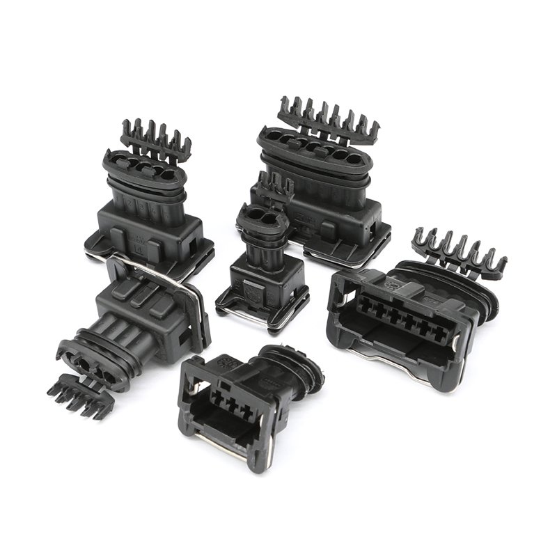 3Pin 282191-1 AMP Automotive Waterproof Connector 2.8mm Female Cable Connectors Fuel Spray Nozzle Plug EV1 Ignition Coil