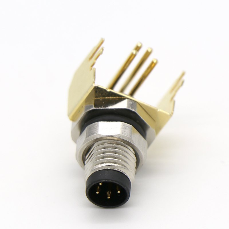 Factory Direct Sale M8 Waterproof Connector Circular Connector 3~8 Pin
