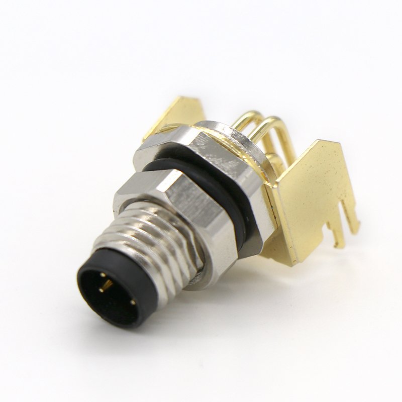 Factory Direct Sale M8 Waterproof Connector Circular Connector 3~8 Pin