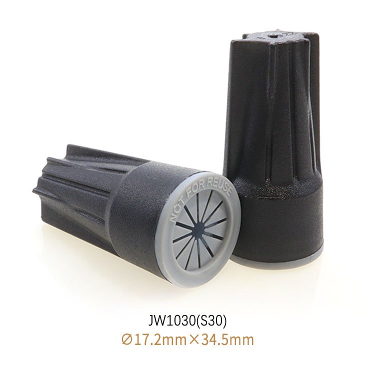 S2 waterproof twist-on wire connector #12-#22AWG Blue Wire Connector Cap electrical wiring connectors for Outdoor Garden Lights
