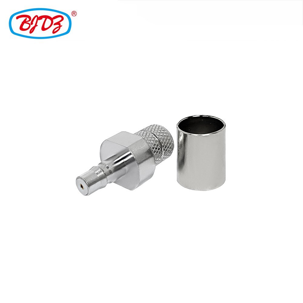 Factory directly QMA female jack crimp connector for lmr400 LMR-400 RG8 RG-8 RF Coax Coaxial connector in stock