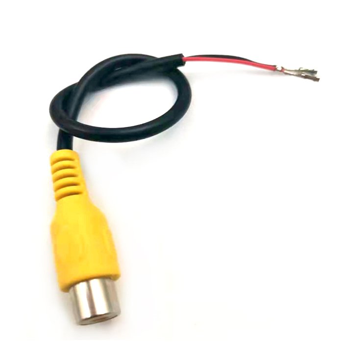 RCA Extension Cable RCA Video Input Female Single with Dupont Connector 2.54mm Pitch Crimp terminal Composite Cable For sync