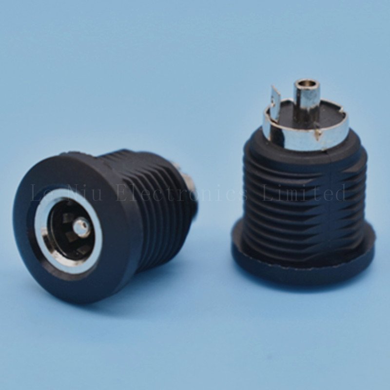 DC Power Female connector / plug / socket / jack waterproof aperture 5521 5525 55 21 25 5.5x2.5/2.1 mm 5.5mm 2.1mm 2.5mm dc022d