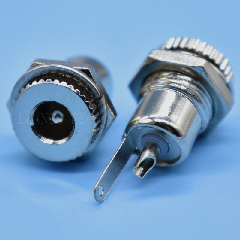 DC Power Female connector / plug / socket / jack waterproof aperture 5521 5525 55 21 25 5.5x2.5/2.1 mm 5.5mm 2.1mm 2.5mm dc022d
