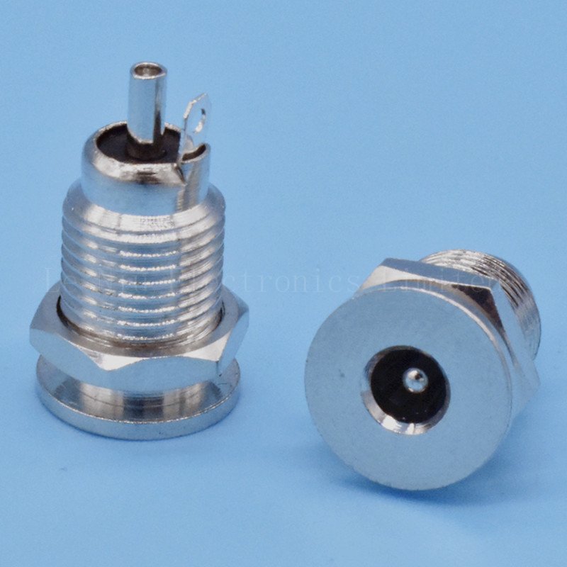 DC Power Female connector / plug / socket / jack waterproof aperture 5521 5525 55 21 25 5.5x2.5/2.1 mm 5.5mm 2.1mm 2.5mm dc022d