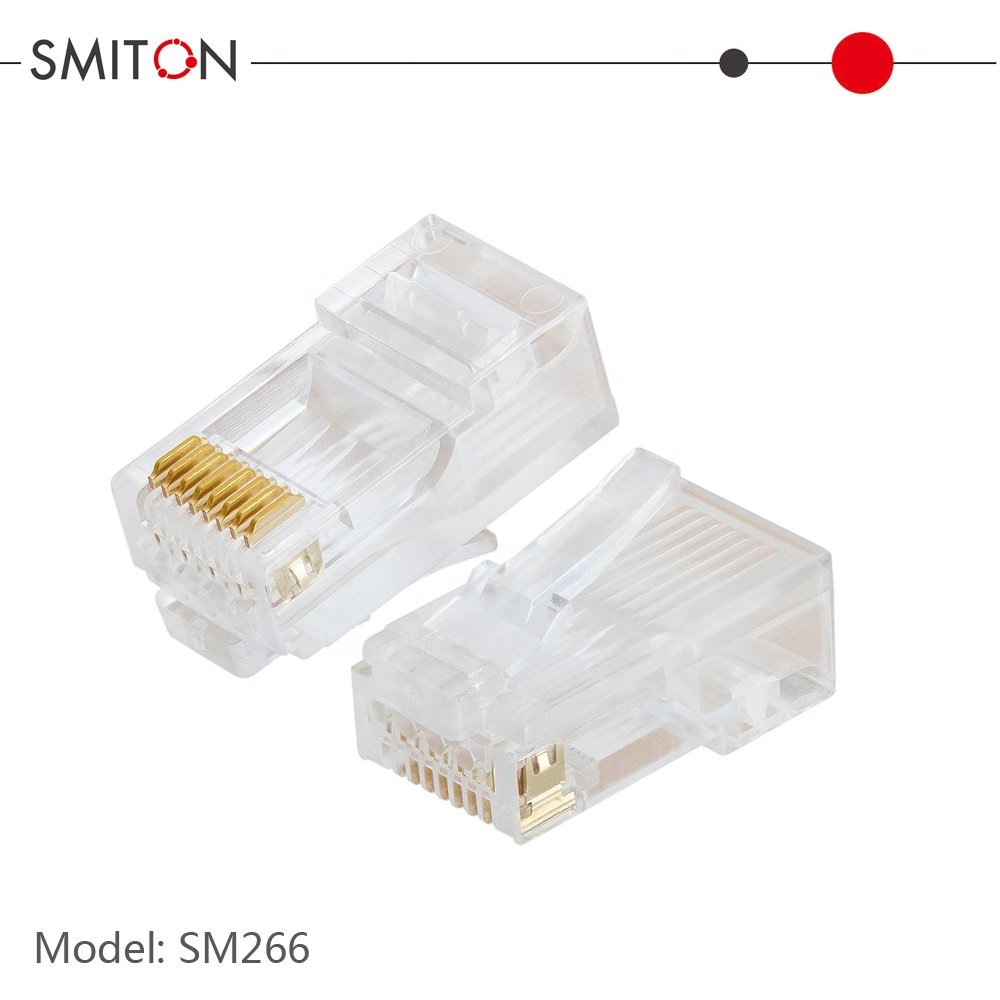 RJ9 RJ11 RJ12 RJ45 Telephone Plugs, 2Pin 4Pin 6Pin 8Pin Connectors