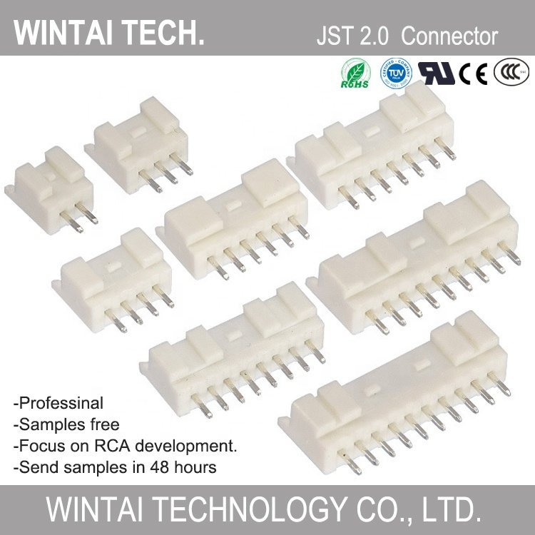 2023 Wintai-Tech China 2510 Connector 4 Pin Factory JST 2.54mm Connector 2510 Connector Manufacturer