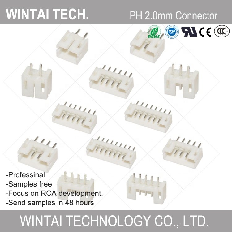 2023 Wintai-Tech China 2510 Connector 4 Pin Factory JST 2.54mm Connector 2510 Connector Manufacturer
