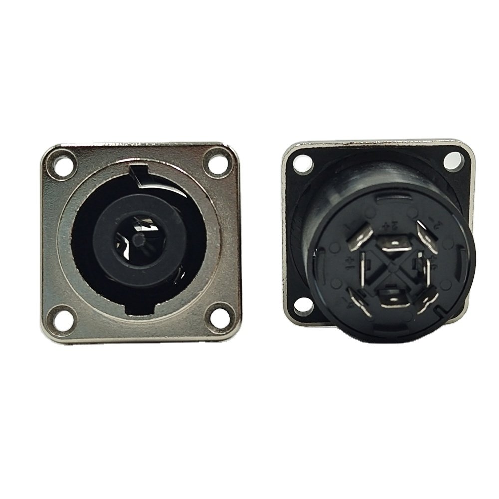 NL8 Speakon nl8mpr Connector Plate Socket Female 8 Pole Connectors Speakon 8 Pin Speakon Connector 8 Pines Conector Socket