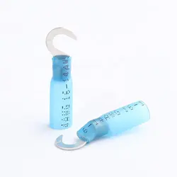 HV Insulated Electrical Wire Heat Shrink Crimp Hook Copper Automotive Terminals Connectors