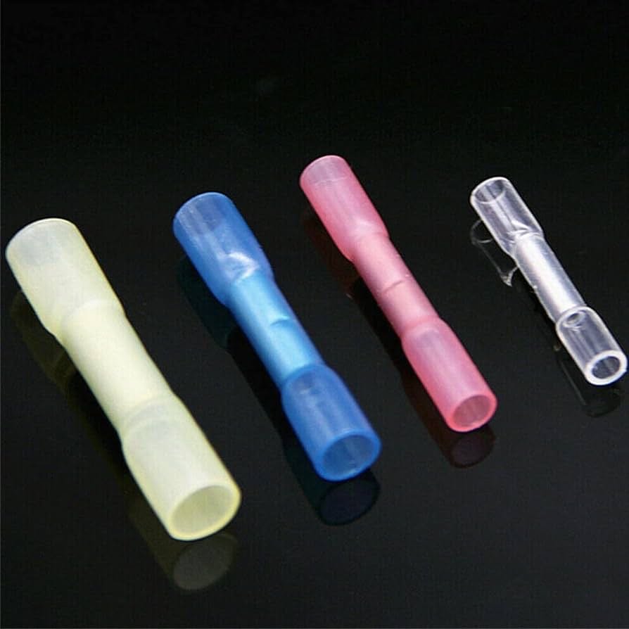 Heat Shrink Butt Terminals Electrical Wire Connectors Crimp Marine Electrical Butt Connectors