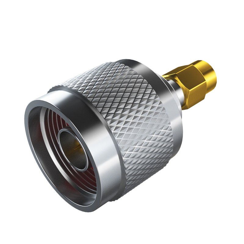 Lintratek N type Male to SMA type Male double male RF Coaxial Connector