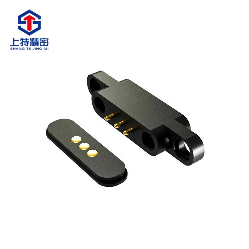 3PINS 2.3PH Magnet Pogo pin Cable use Male and Female Pogo pin Connector