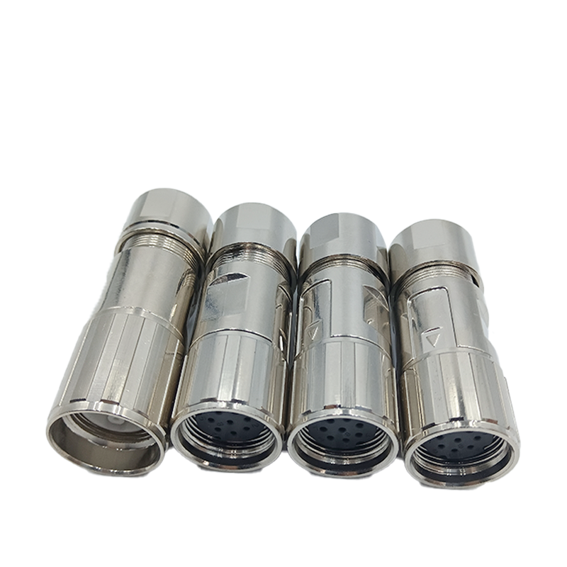 Servo cable Signal connector m17 m23 m40 connector male female 6 7 8 9 10 12 13 14 15 16 17 18 19 pin wire adapters connector