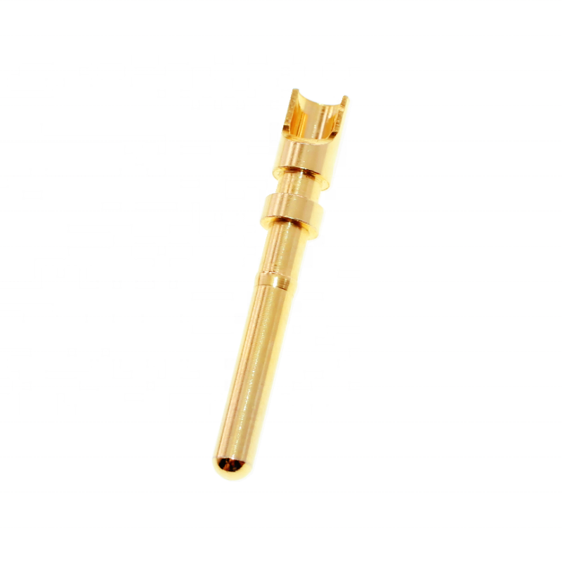 Brass Copper Contact Pin Male Female Terminal Solder Type Pin PCB 3.0mm Male Terminal Connector