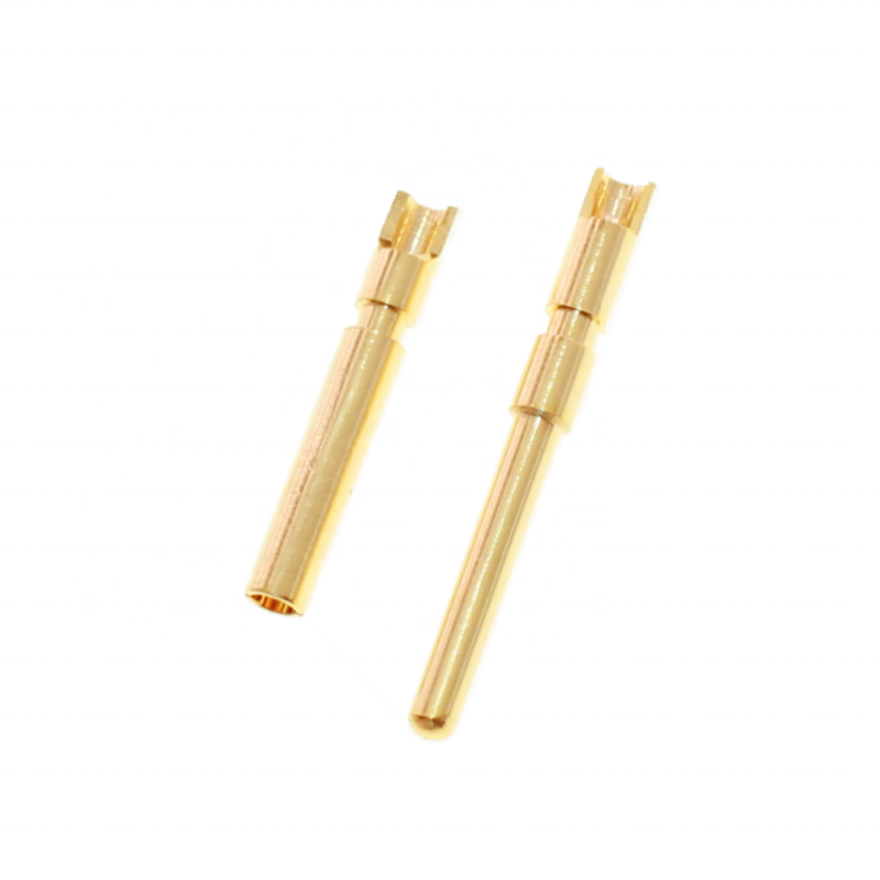 Brass Copper Contact Pin Male Female Terminal Solder Type Pin PCB 3.0mm Male Terminal Connector