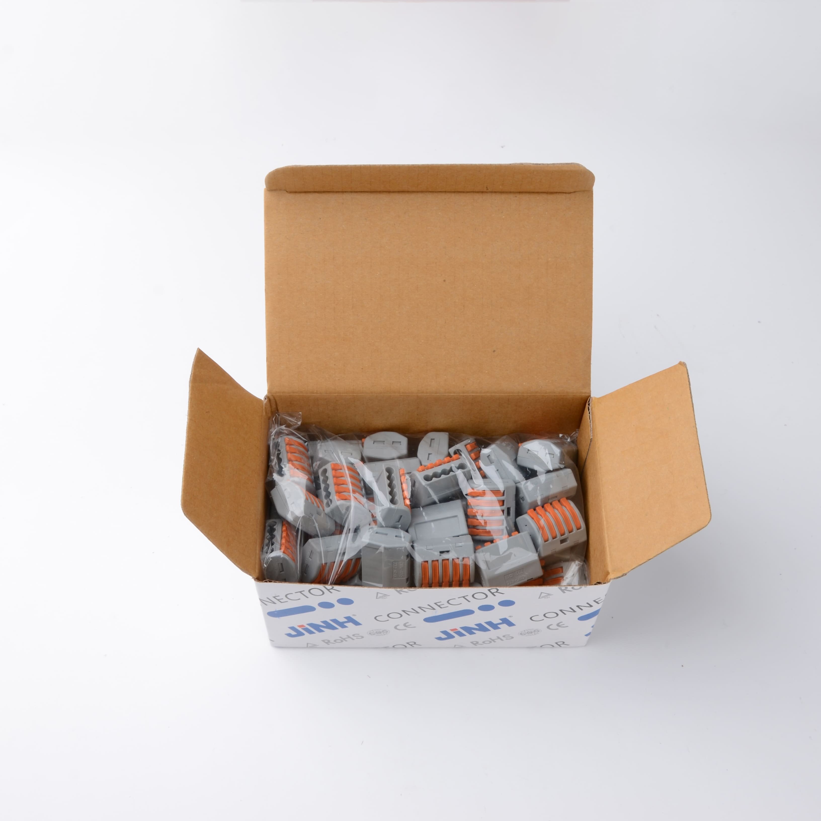 Original 3 Pin Quick Connector Awg 24-12 450v/32a Terminal Blocks Electrical Fast Compact Cable Wire Connector