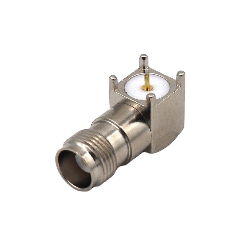 Antennas connector TNC hembra TNC needle right angle to PCB