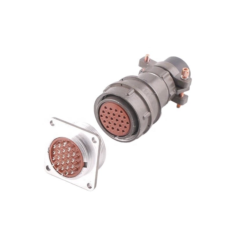 2PM30 Series 24Pin 30Pin Male Panel Metal Wire Connector Waterproof Circular RUSSIAN Connector Aviation Plug