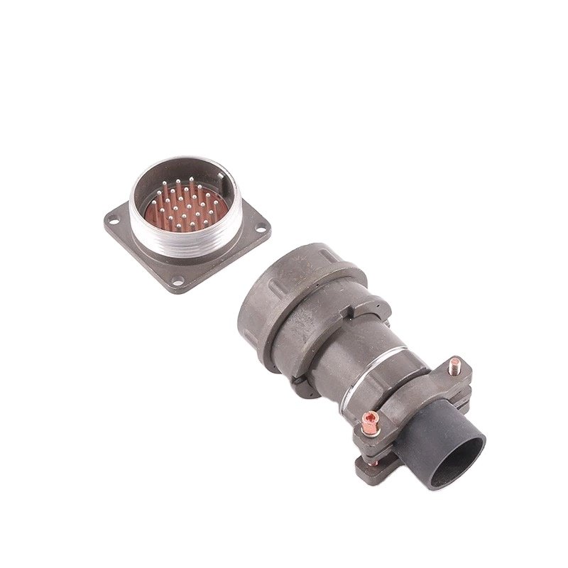2PM30 Series 24Pin 30Pin Male Panel Metal Wire Connector Waterproof Circular RUSSIAN Connector Aviation Plug
