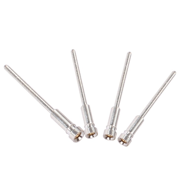 Gold Plated Brass Receptacle Contact Pin Equivalent of MILL MAX or Preci-DIP PCB Socket Pin