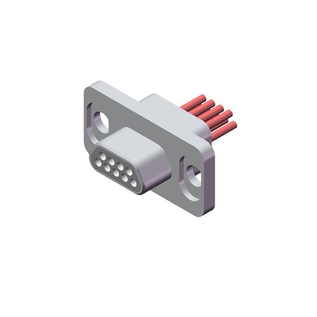 J50J Miniaturized Metal Rectangular Connector D-sub Micro-D Connectors