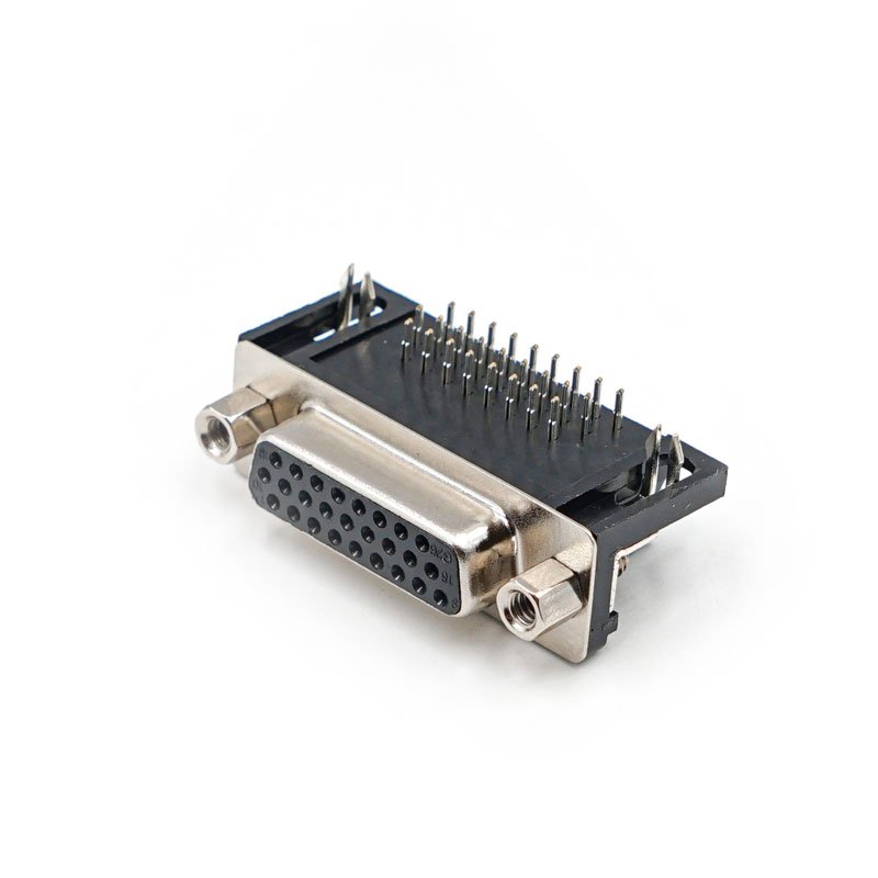 LECHUAN High Quality 15Pin Male Female Optional PCB Mounting DIP High Density Right Angle Type D-SUB Connector