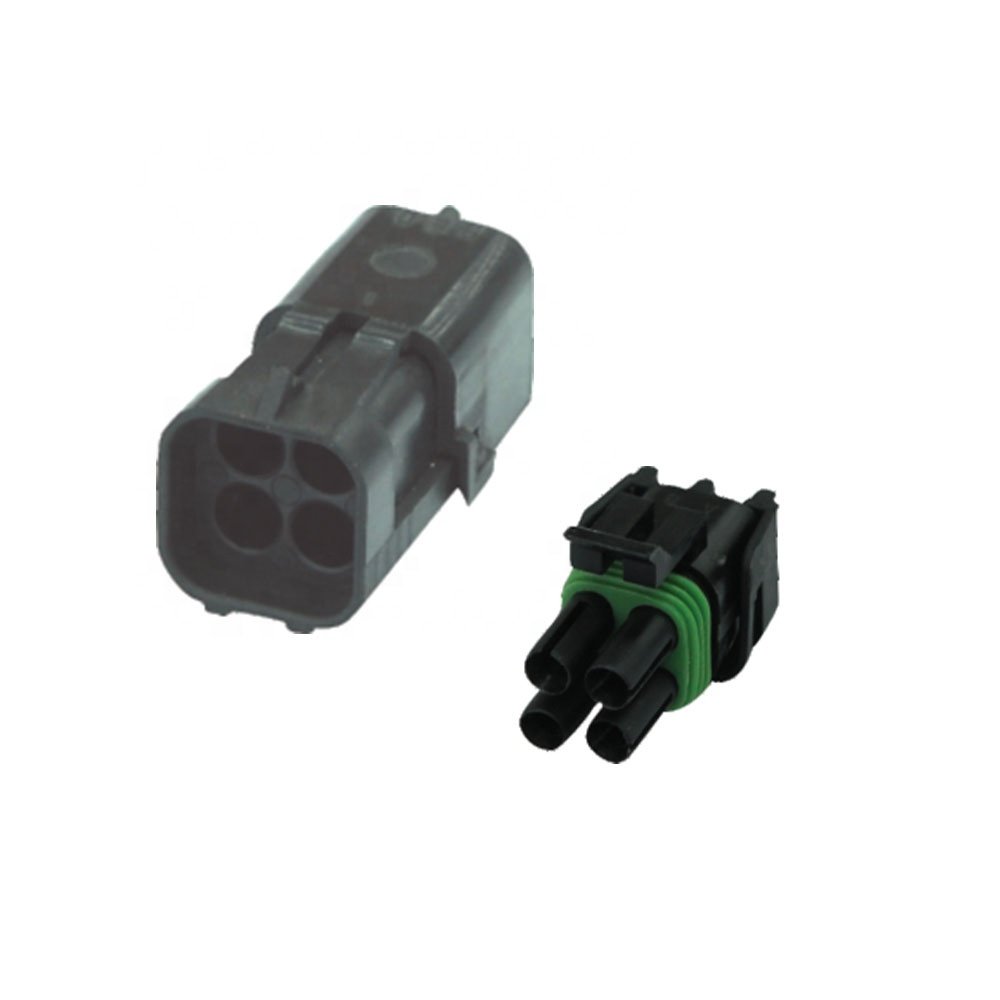 1 2 3 4 6 Pin Male Female Waterproof Wire Harness Electric Terminal 12010717 12015793 Auto Connector