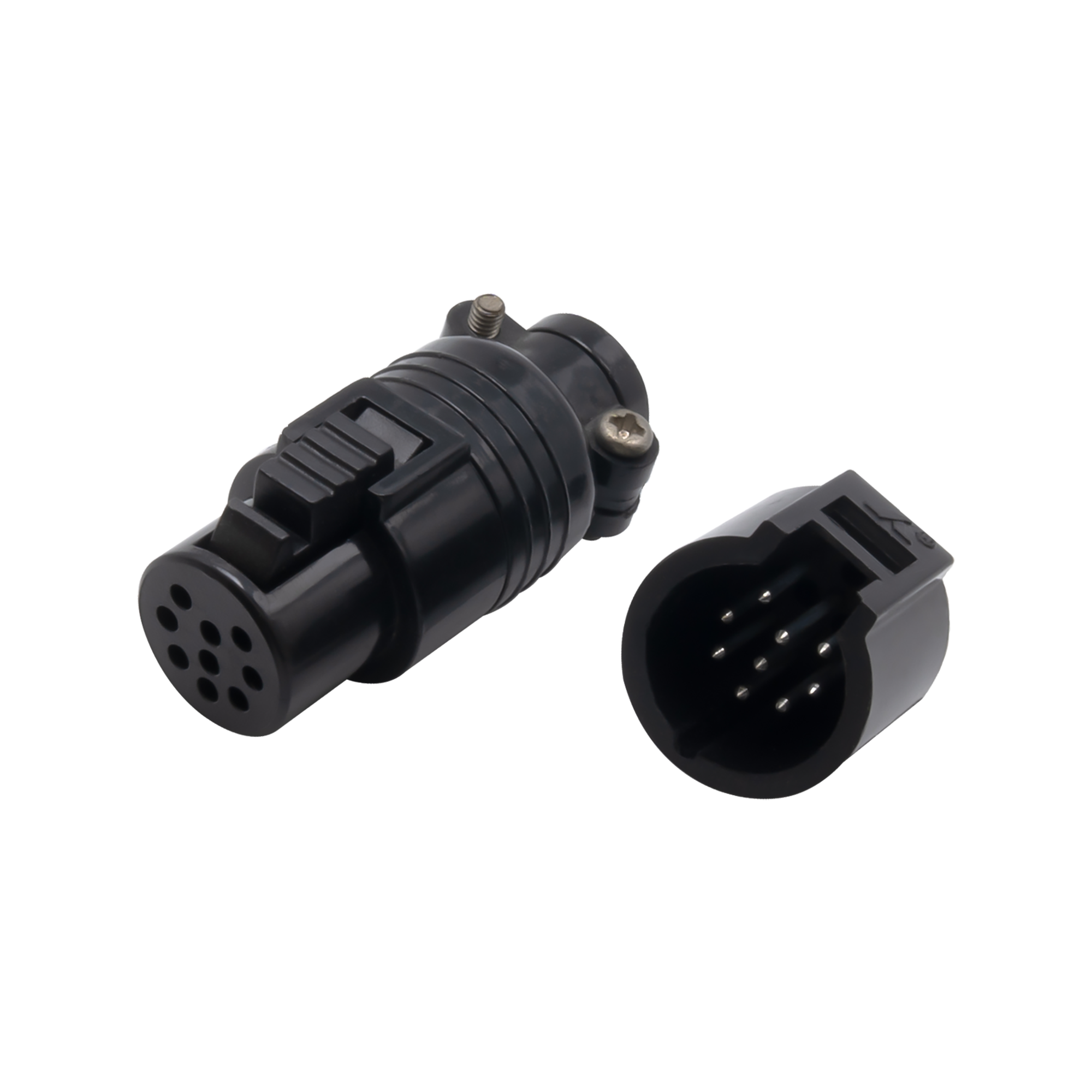Factory supplied SX12 circular connector 2-9-pin all plastic housing type aviation plug