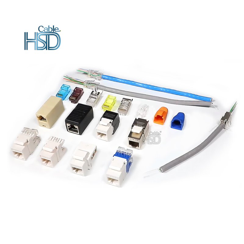 High Quality Cat5 Cat6 Arched RJ45 Connector Plug Unshielded rj45 connector cat6 panduit cat6 patch cord