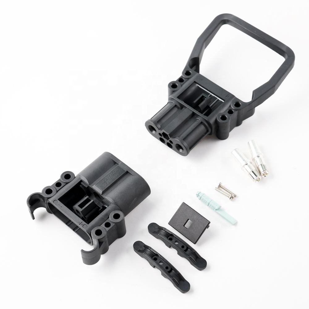 Anen Heavy Duty High Current 80A 160A 320A 150V Din Type Industrial Connector With Handle For Forklift Connecting