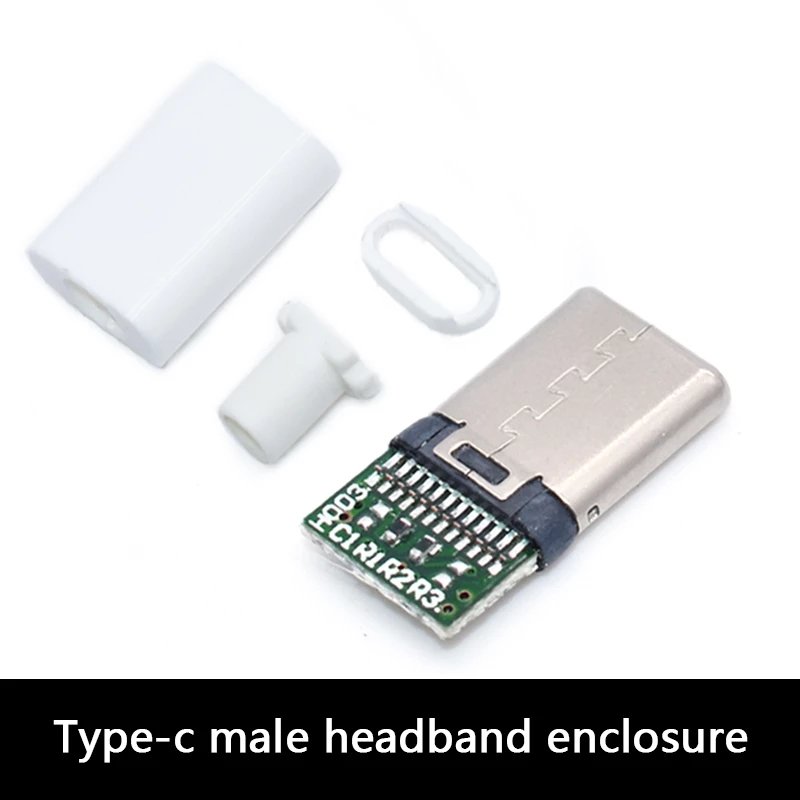Type C USB 3.1Connector 16PIN Fast Charging Male Socket Plug To Solder Wire & Cable PCB Board Module 56K Resistor
