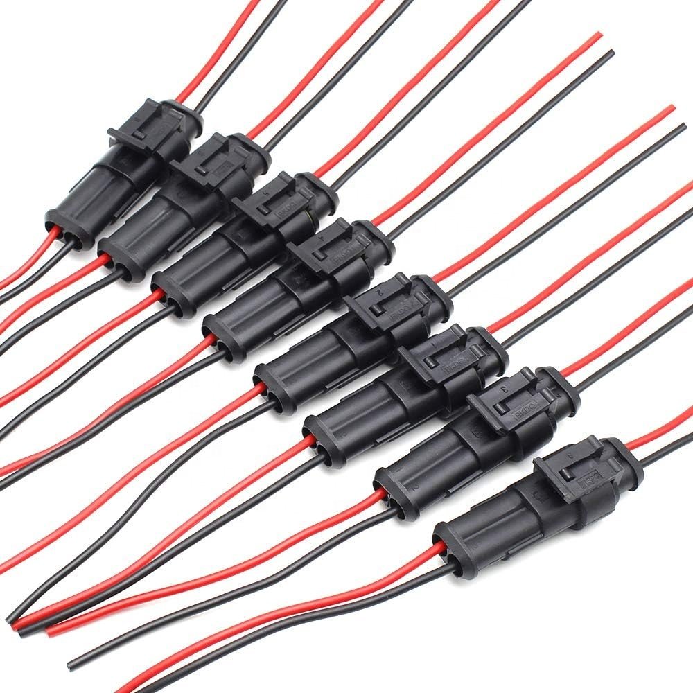 Car Waterproof Male Female 1.5 Series Waterproof Automotive Electrical Connector 1 2 3 4 5 6