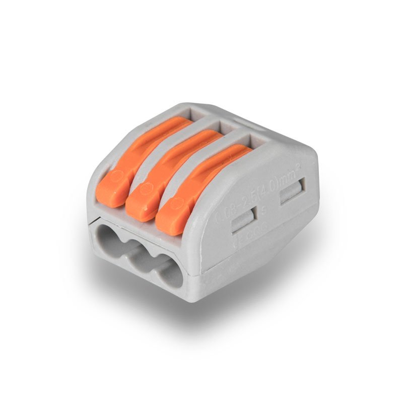 Fast connector PCT213 universal compact wire wiring connector 400V 32A 3poles