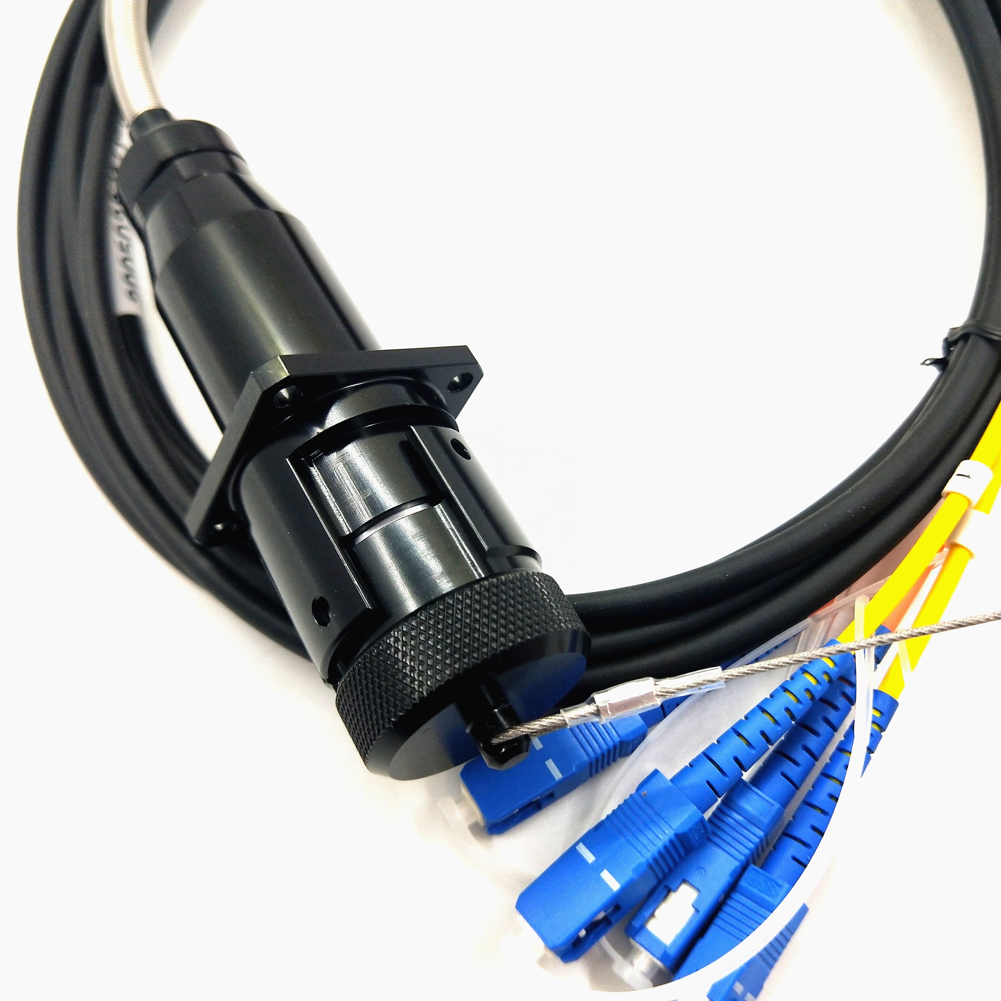 ZLTC optical fiber cable connector outdoor waterproof YZA 4 cores socket