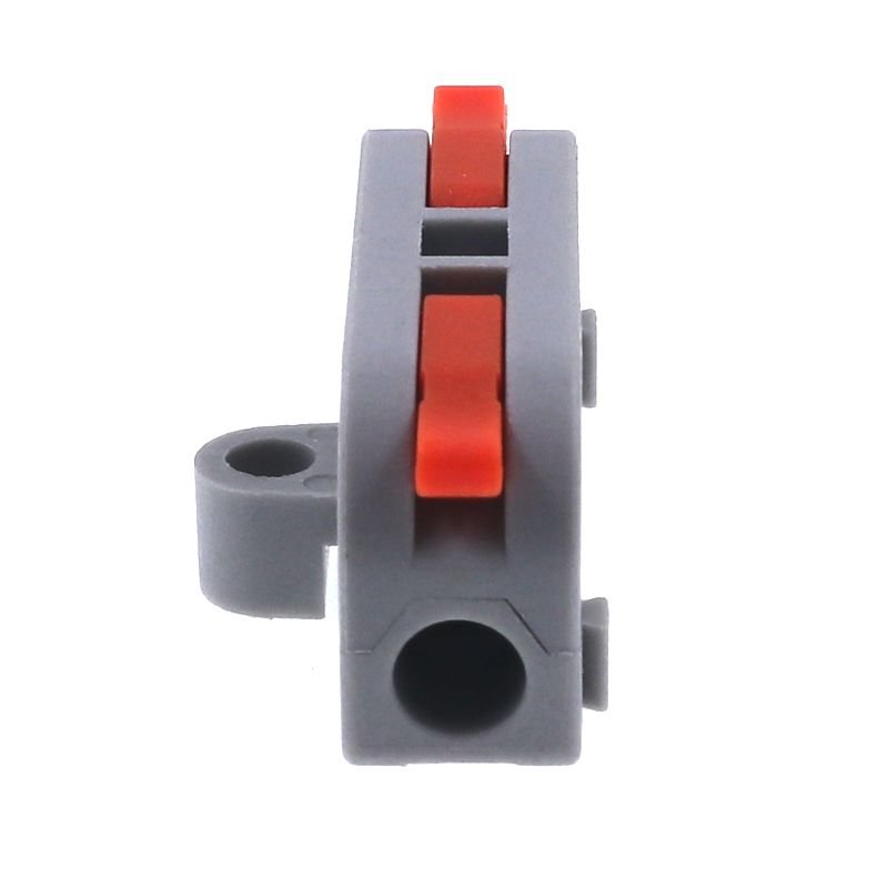 Universal Parallel-connectable Wire Push In Lever Terminal Nuts Compact Splice Connector