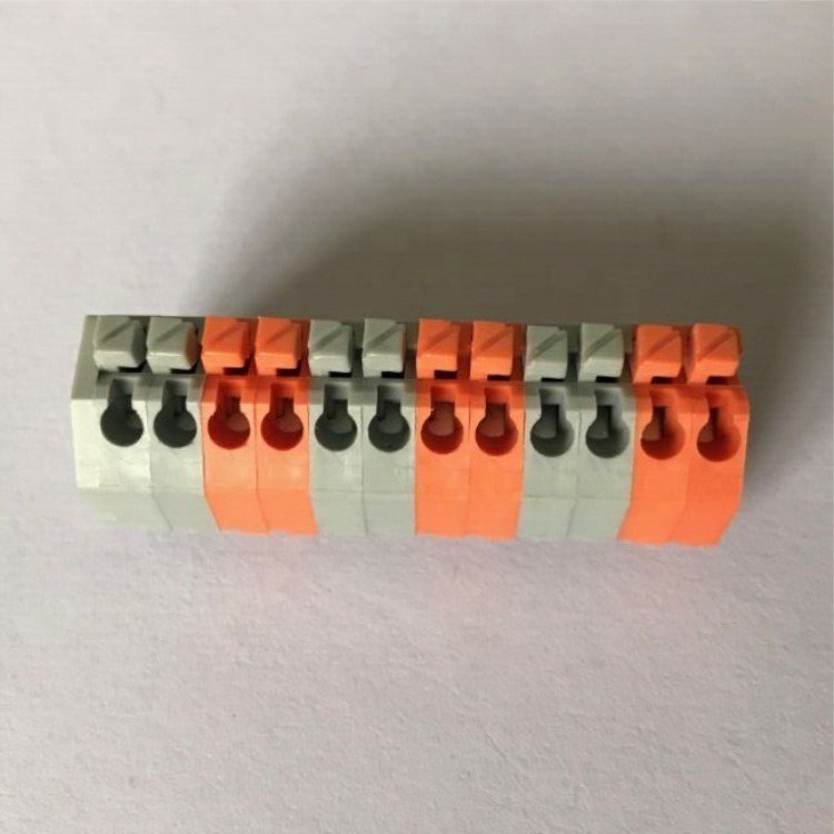 Colorful 250 PCB spring terminal blocks connectors with 2.5mm 3.5mm