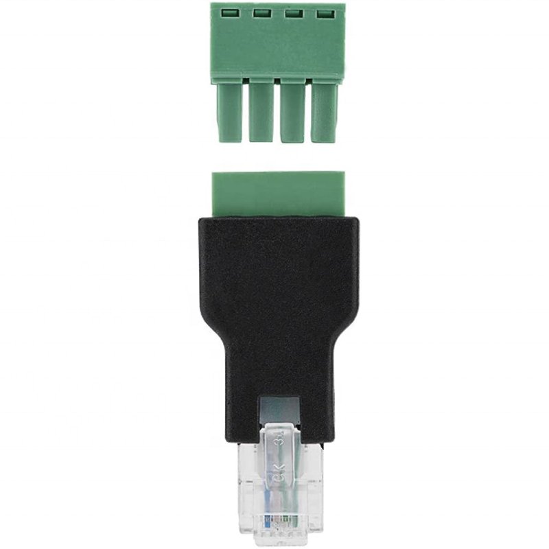 Factory direct sale RJ11 to Screw Terminal Adaptor - RJ11 Male to 4 Pin Screw Connector